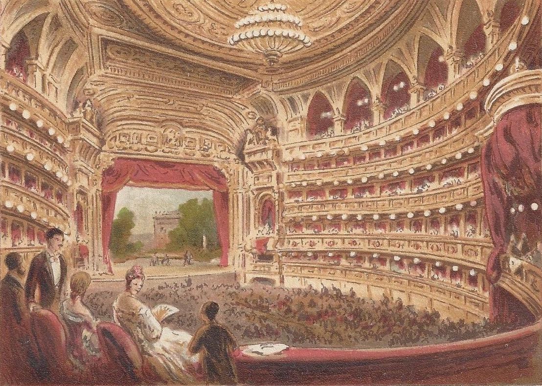 Венский оперный театр 19 век